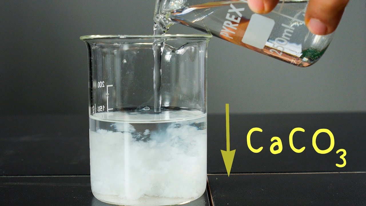 carbonato de calcio es soluble en agua