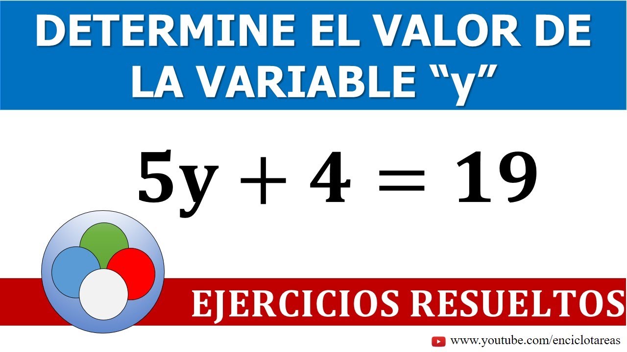 como determinar el valor de la variable