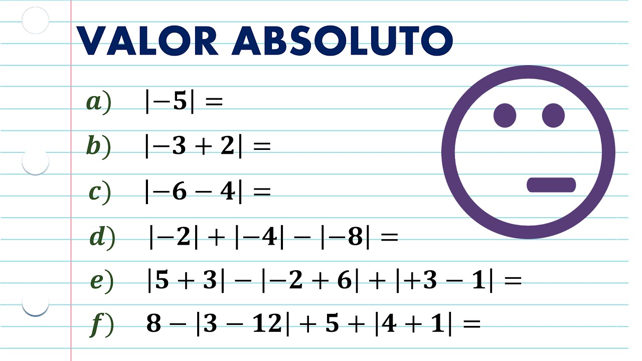 como resolver problemas de valor absoluto