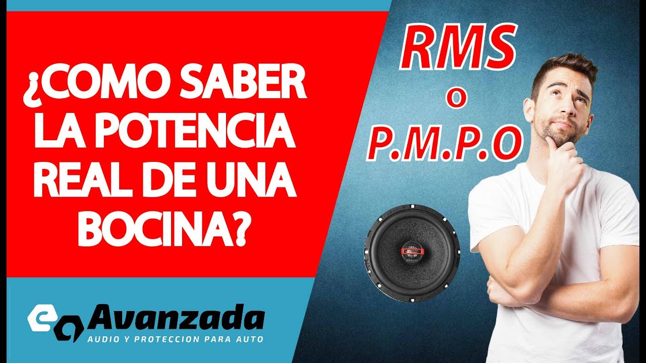 como se mide el sonido de un parlante