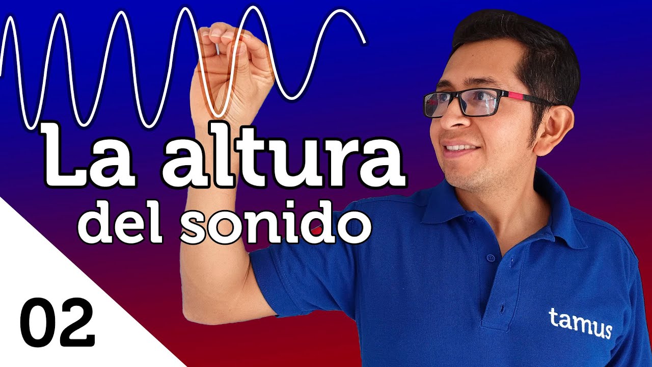 como se mide la altura del sonido