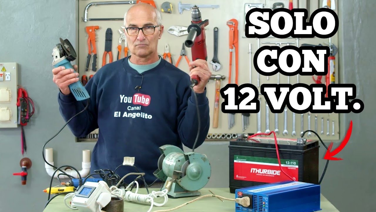 convertidor de 12 volts a 120 volts