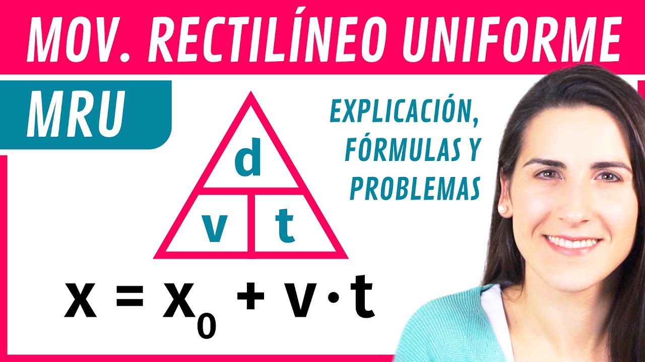 cuales son las leyes del movimiento rectilineo uniforme
