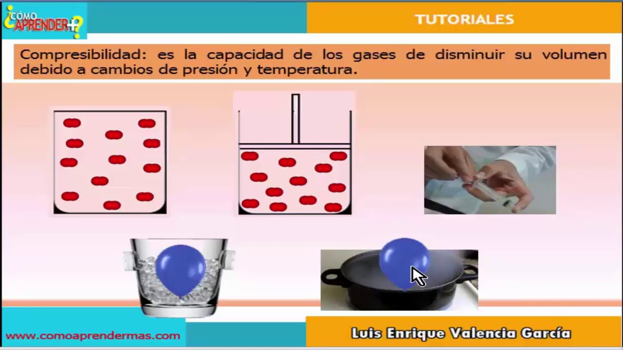 cuáles son las propiedades físicas de los gases