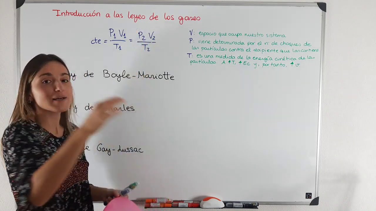 cuales son las variables de los gases