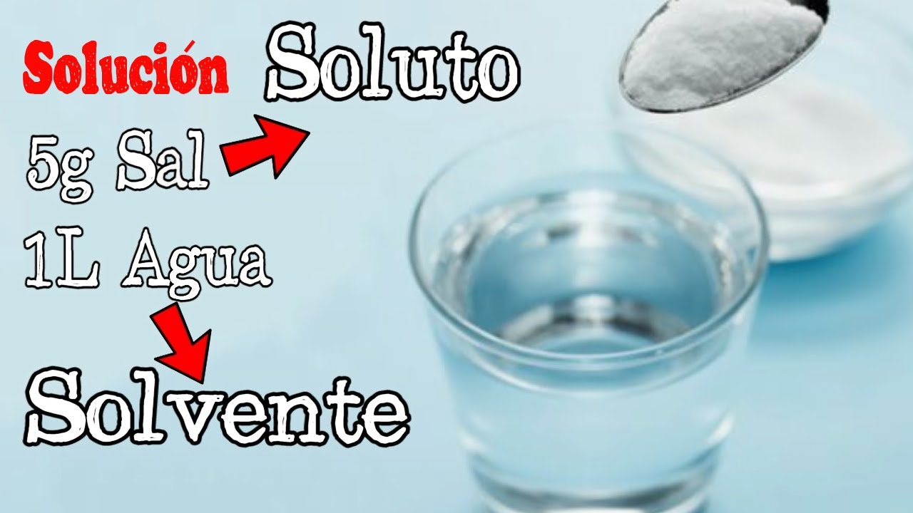 cuáles son los componentes de una solución