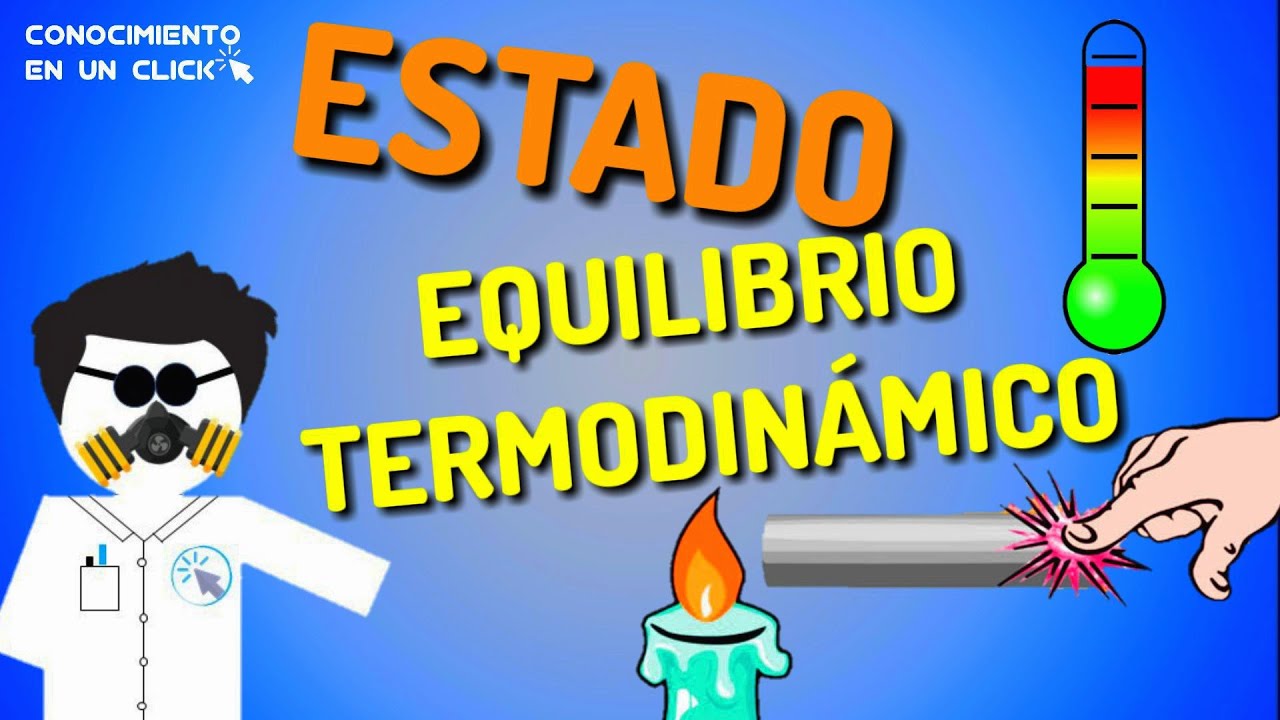 cuando se dice que un sistema está en equilibrio termodinámico