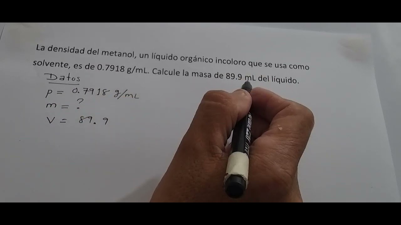densidad del alcohol isopropilico en g ml