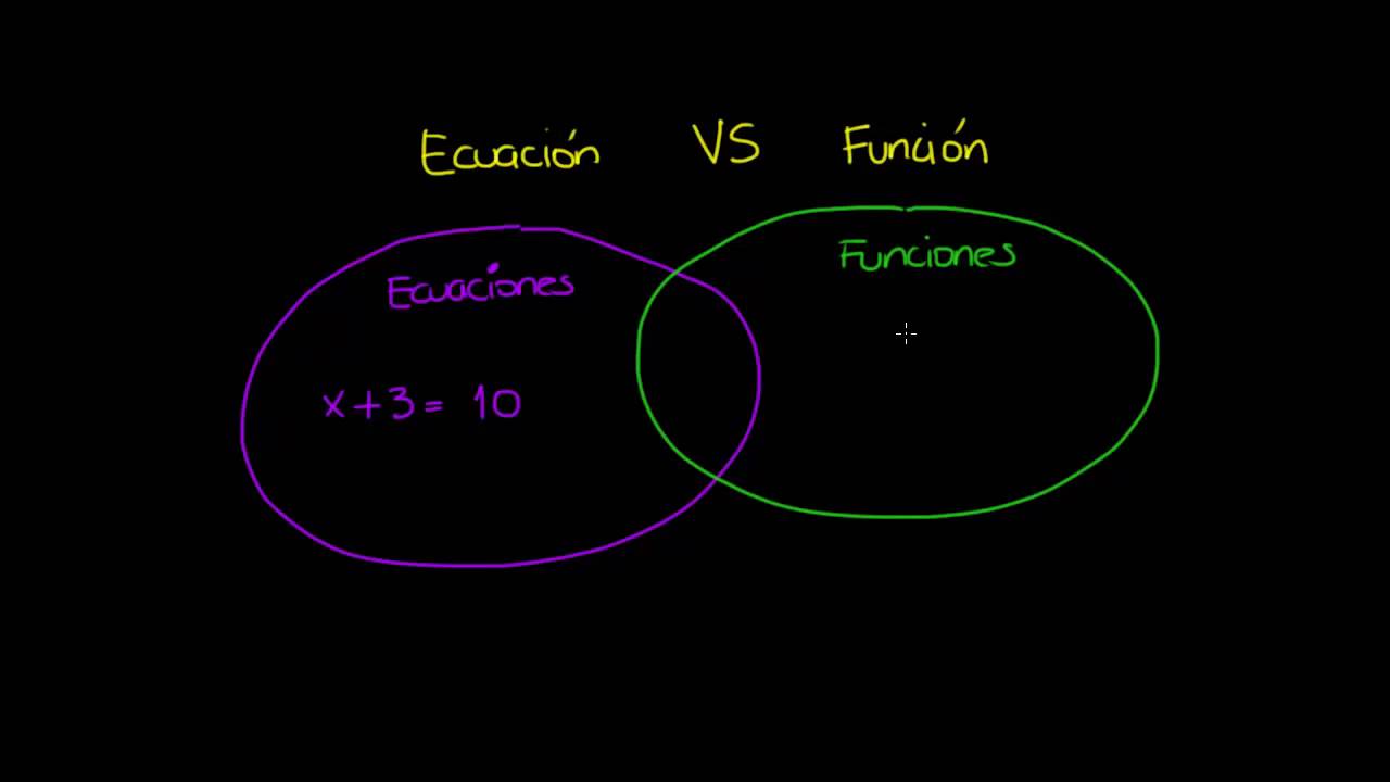 diferencia entre ecuacion lineal y funcion lineal