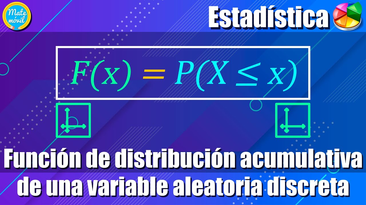 distribucion acumulada de una variable aleatoria discreta