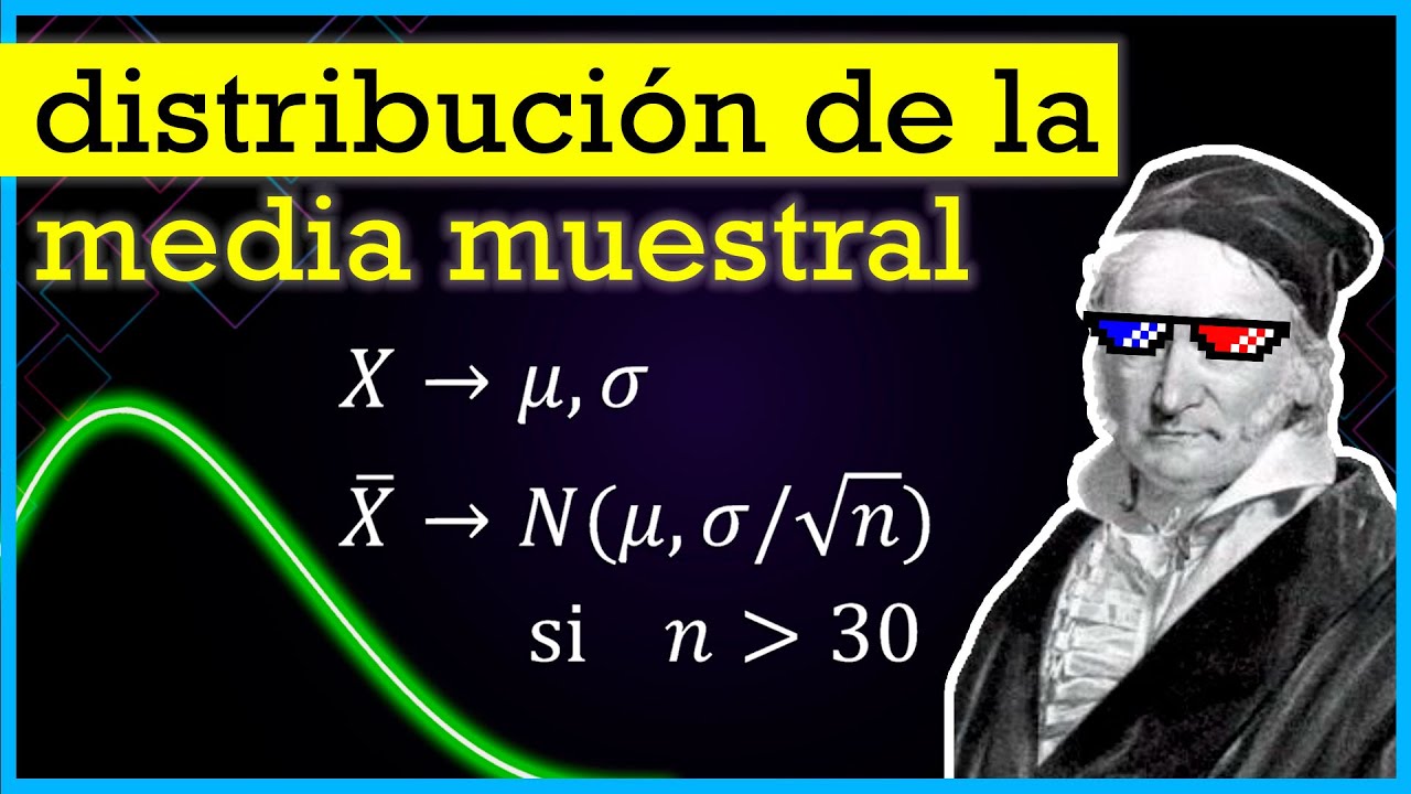 distribucion muestral de la media formula