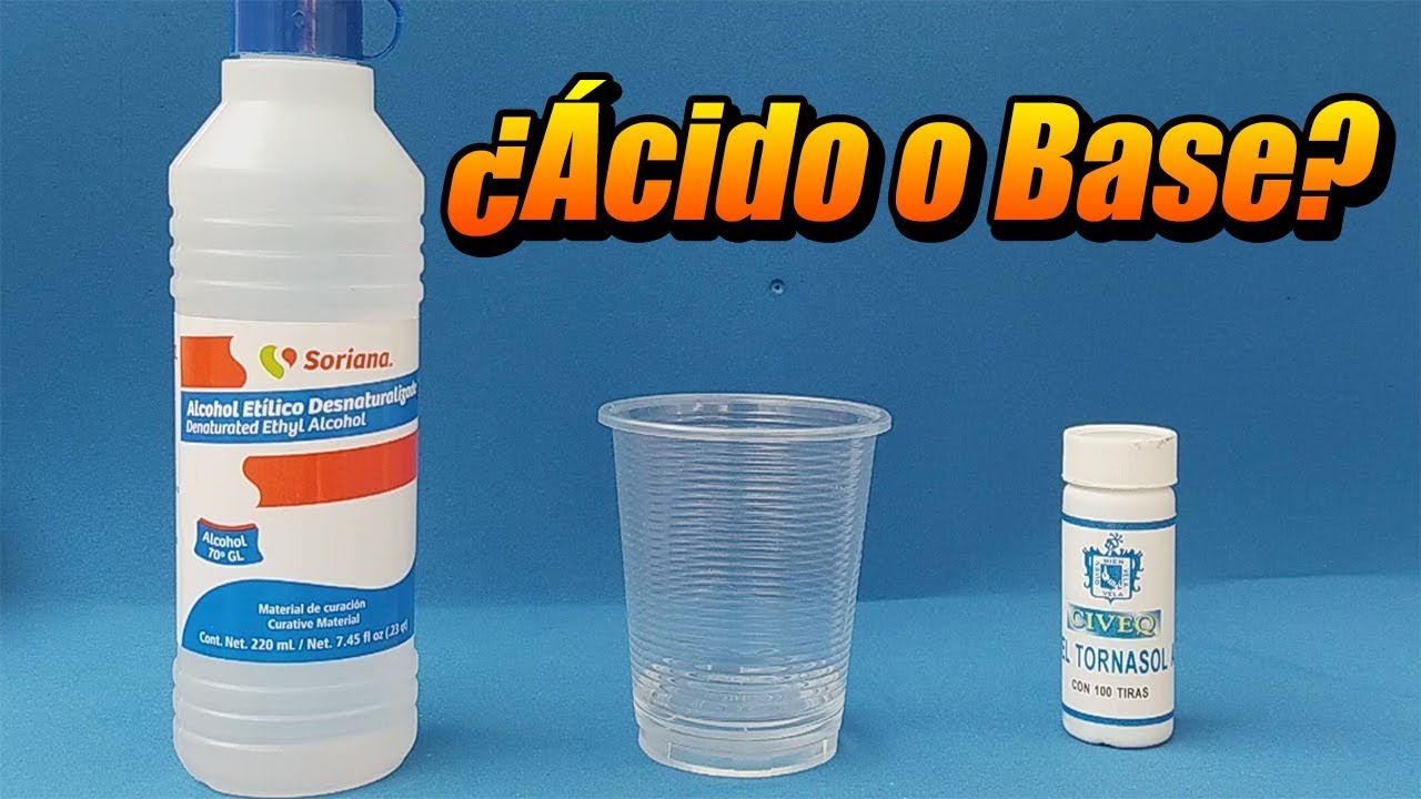 el alcohol es acido o base