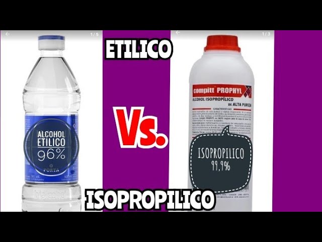 el alcohol es conductor de electricidad