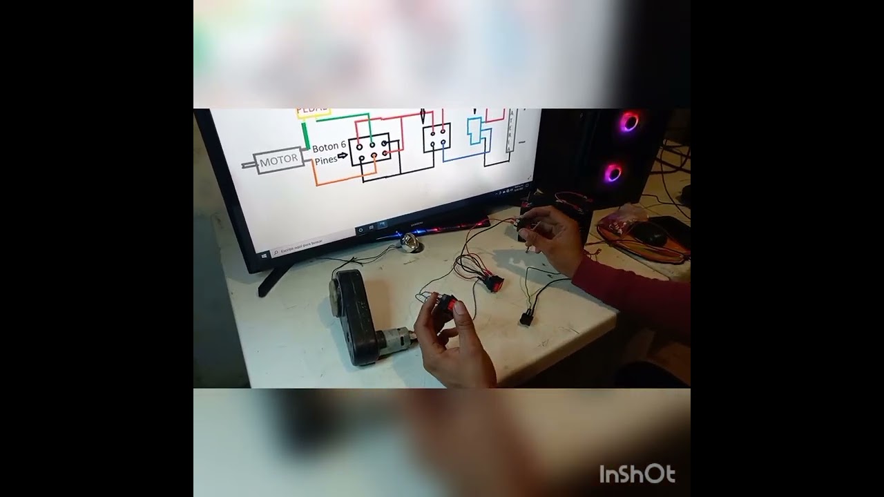 esquema diagrama de carro electrico para niño