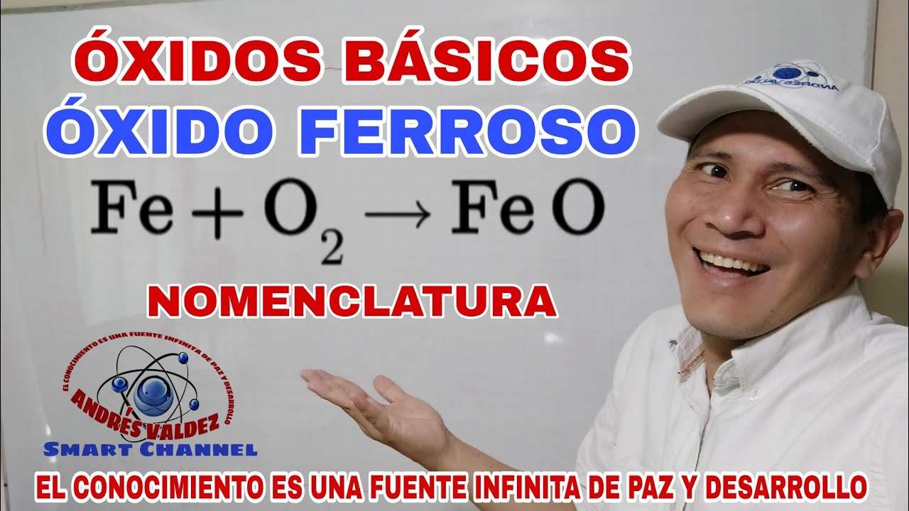 formula de oxido de hierro ll
