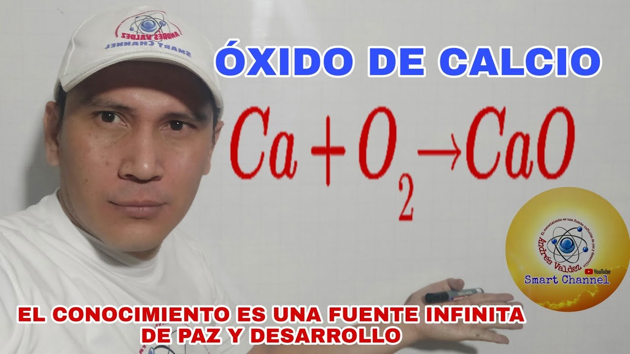 funcion quimica del oxido de calcio