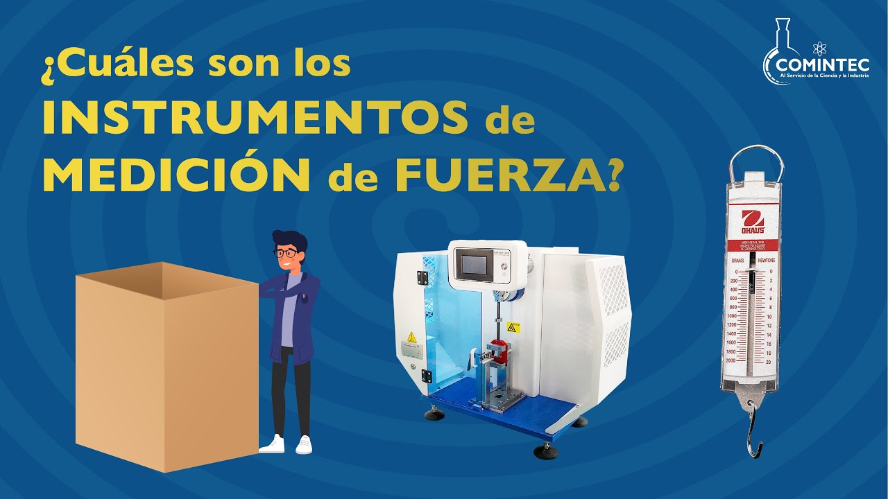 instrumentos y unidades para medir la fuerza