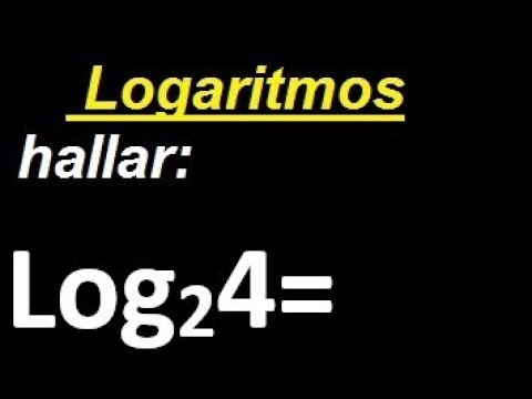logaritmo de 4 en base 2