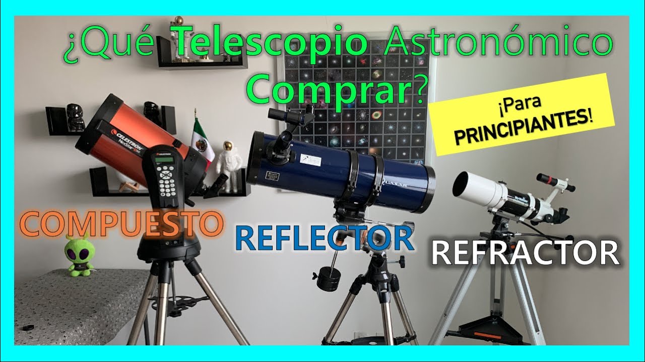 los tipos de telescopios que existen
