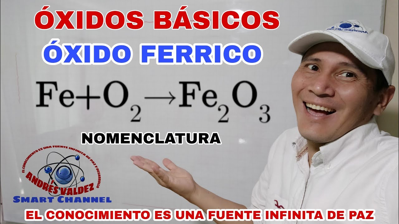 nombre comun del oxido de hierro iii