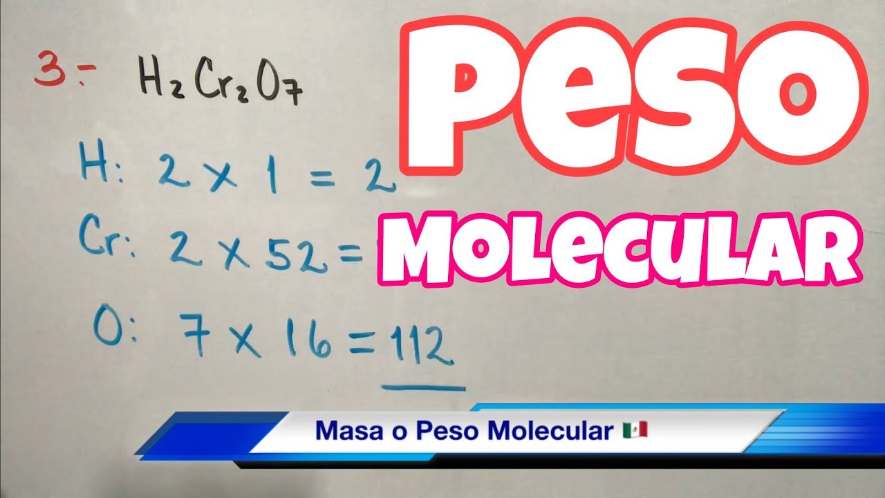peso molecular del azufre en gramos