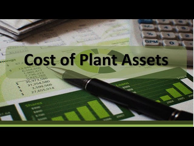 plant assets should be recorded at cost