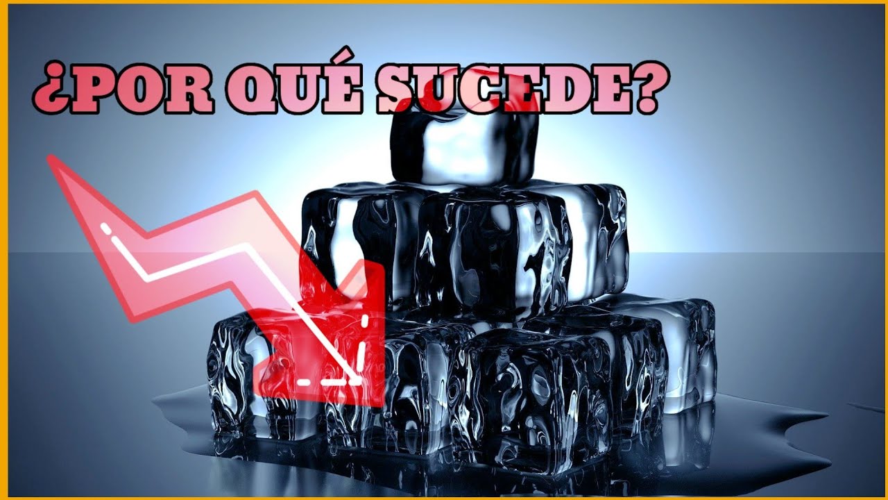 porque se derrite el hielo al estar a temperatura ambiente