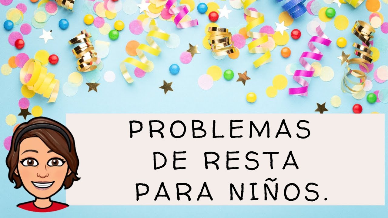 problemas que se resuelvan con restas