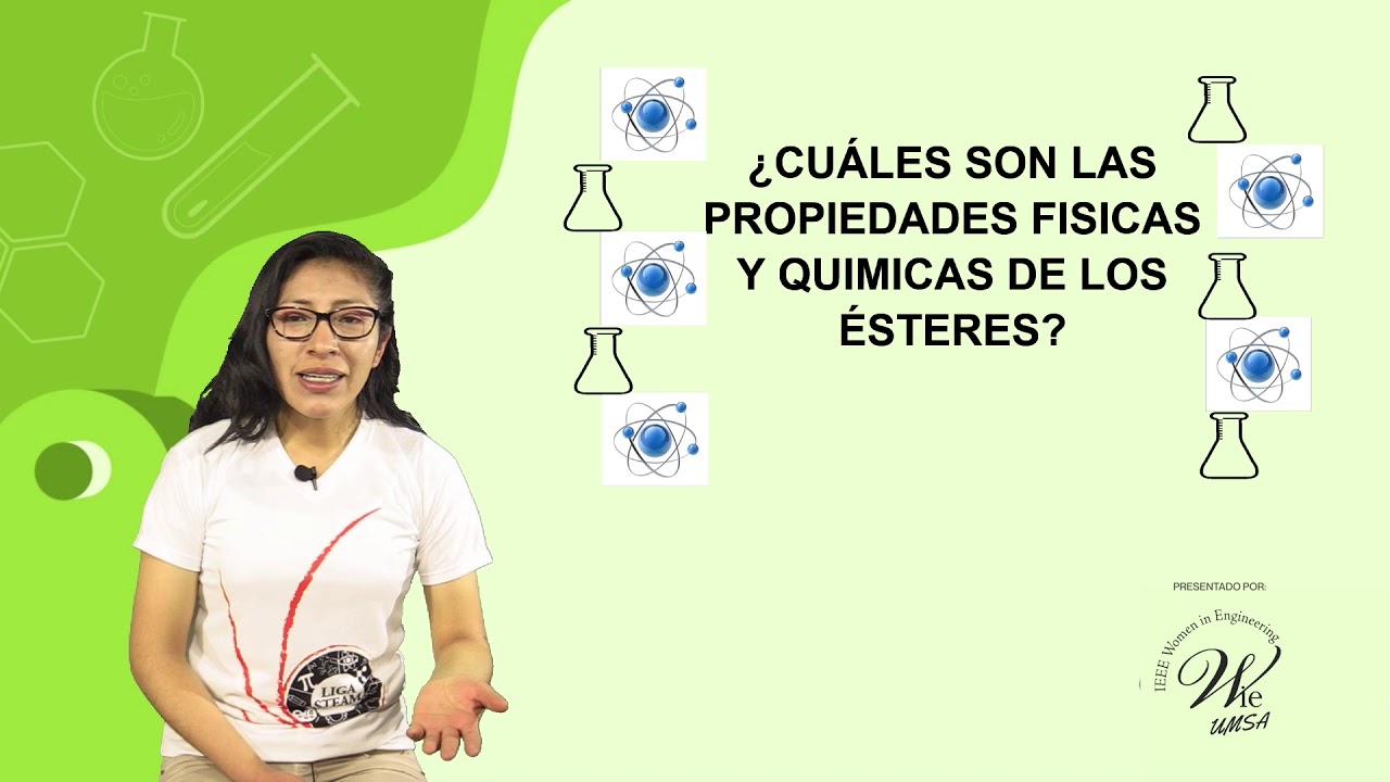 propiedades fisicas y quimicas de los esteres