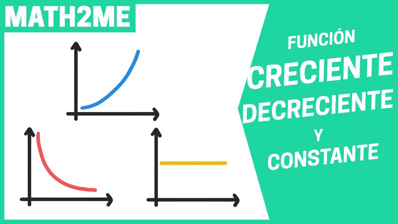puede una misma función ser creciente y decreciente