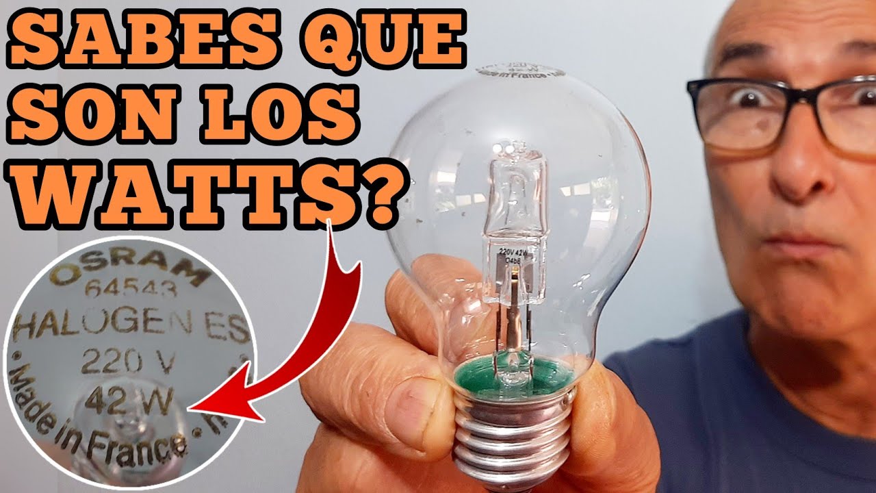 qué característica de la electricidad se expresa en vatios