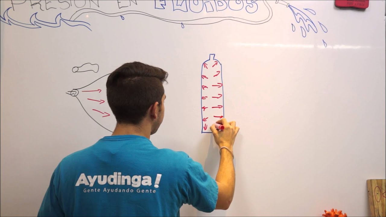 que es la presion de un fluido