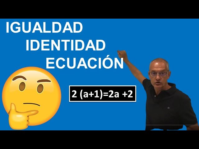 que es una identidad en algebra