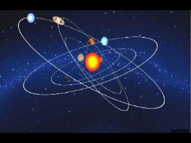 qué forma tienen las órbitas de los planetas