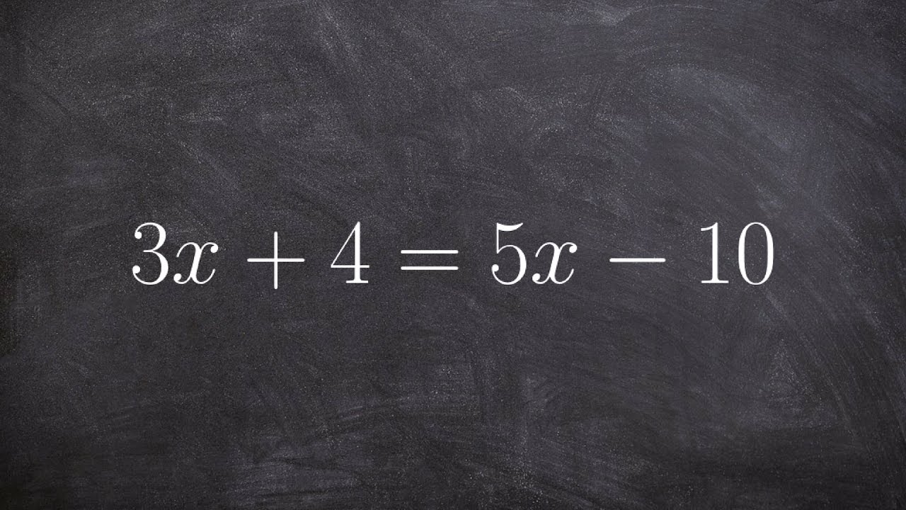 solving equations with variables on both sides worksheet