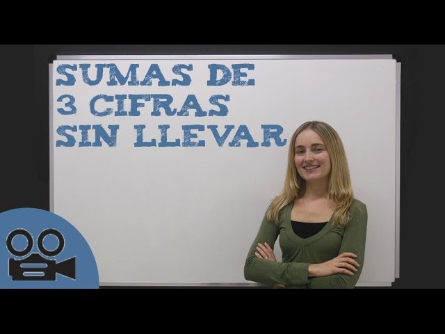 sumas de tres cifras sin llevar
