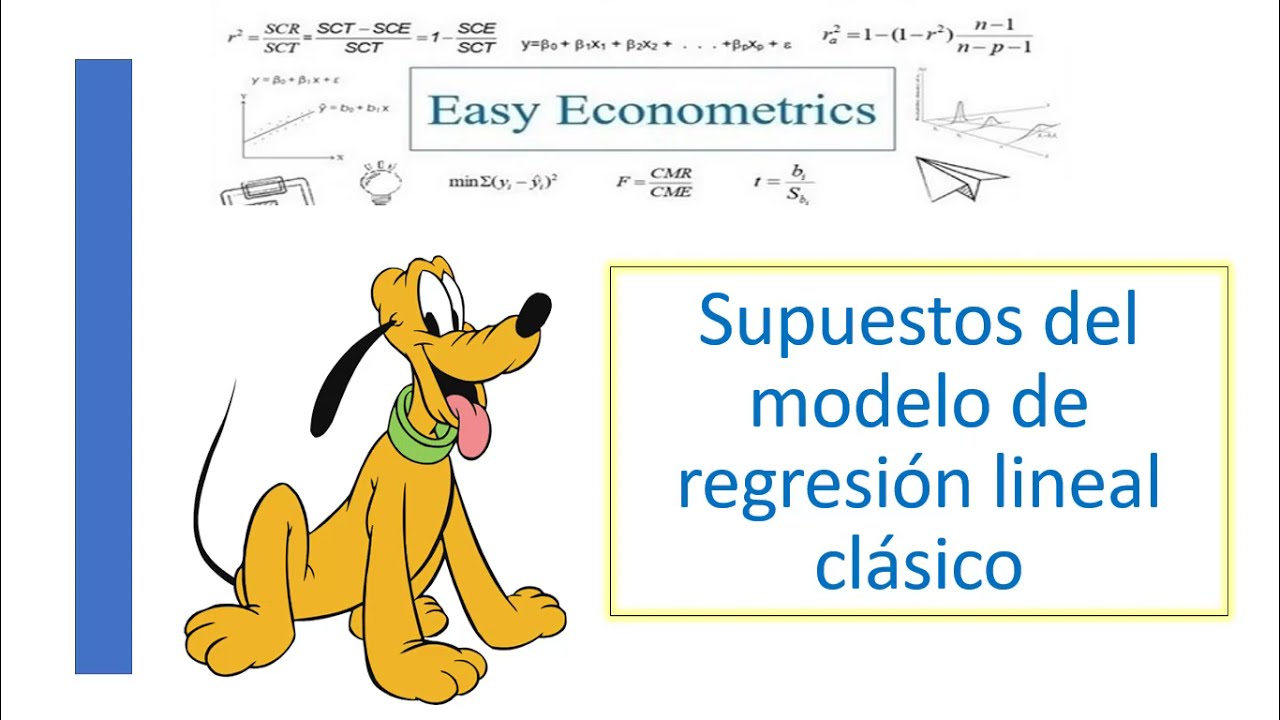 supuestos del modelo de regresion lineal