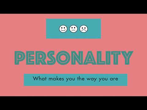 theories of personality in organisational behaviour