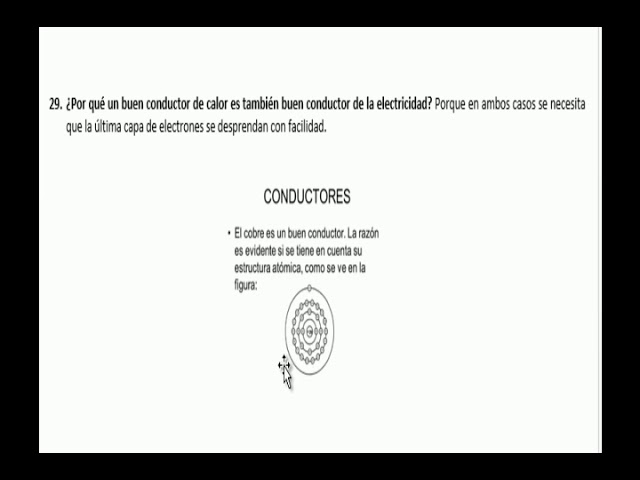 un buen conductor de calor es el