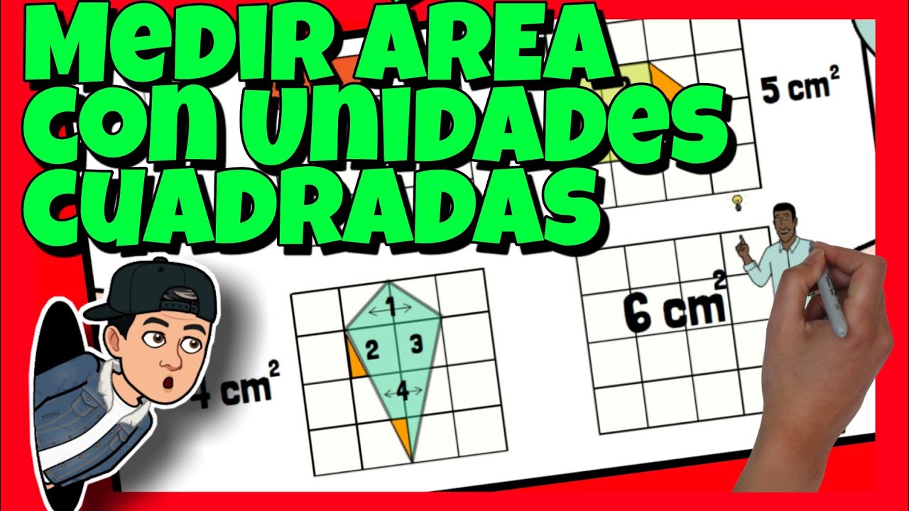 una figura que tenga un área de 12 unidades cuadradas