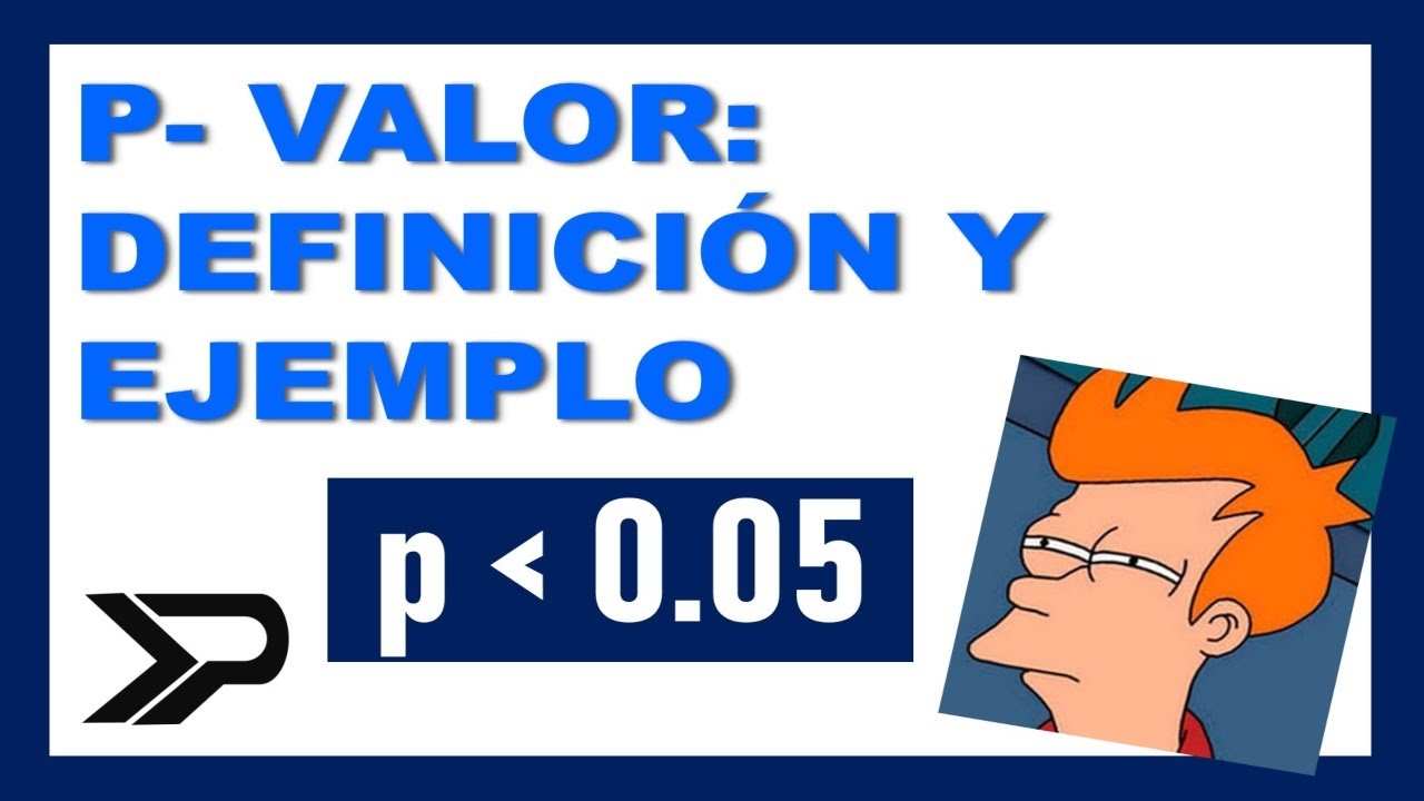 valor de p value para datos normales