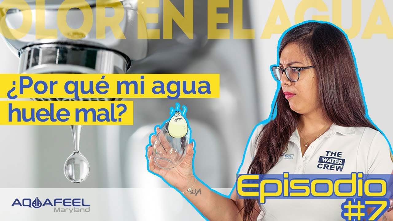 agua con olor a huevos podridos