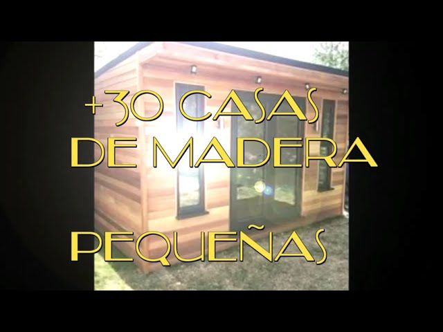 casas de madera de campo sencillas