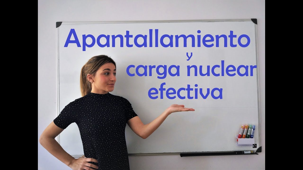 como calcular la carga nuclear de un elemento