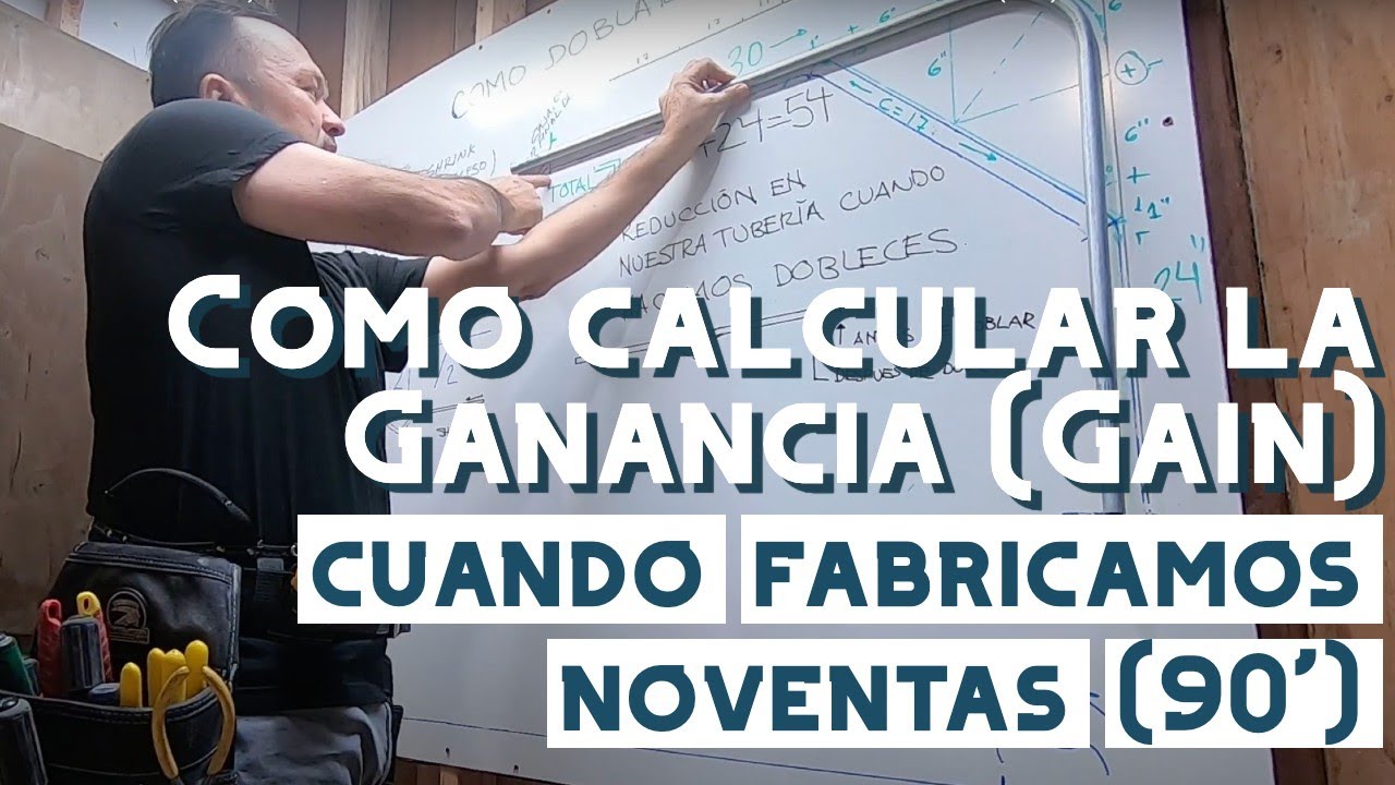 como calcular la longitud de un tubo doblado