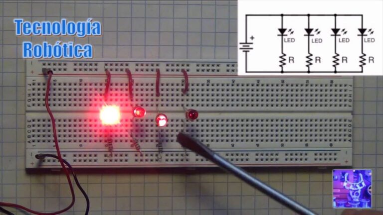Como Conectar En Serie Y Paralelo En Protoboard