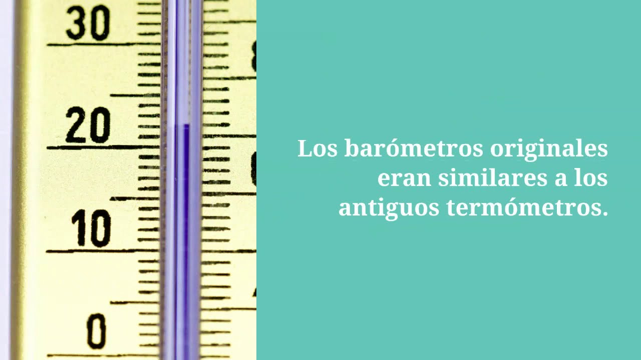 como se mide la presion barometrica