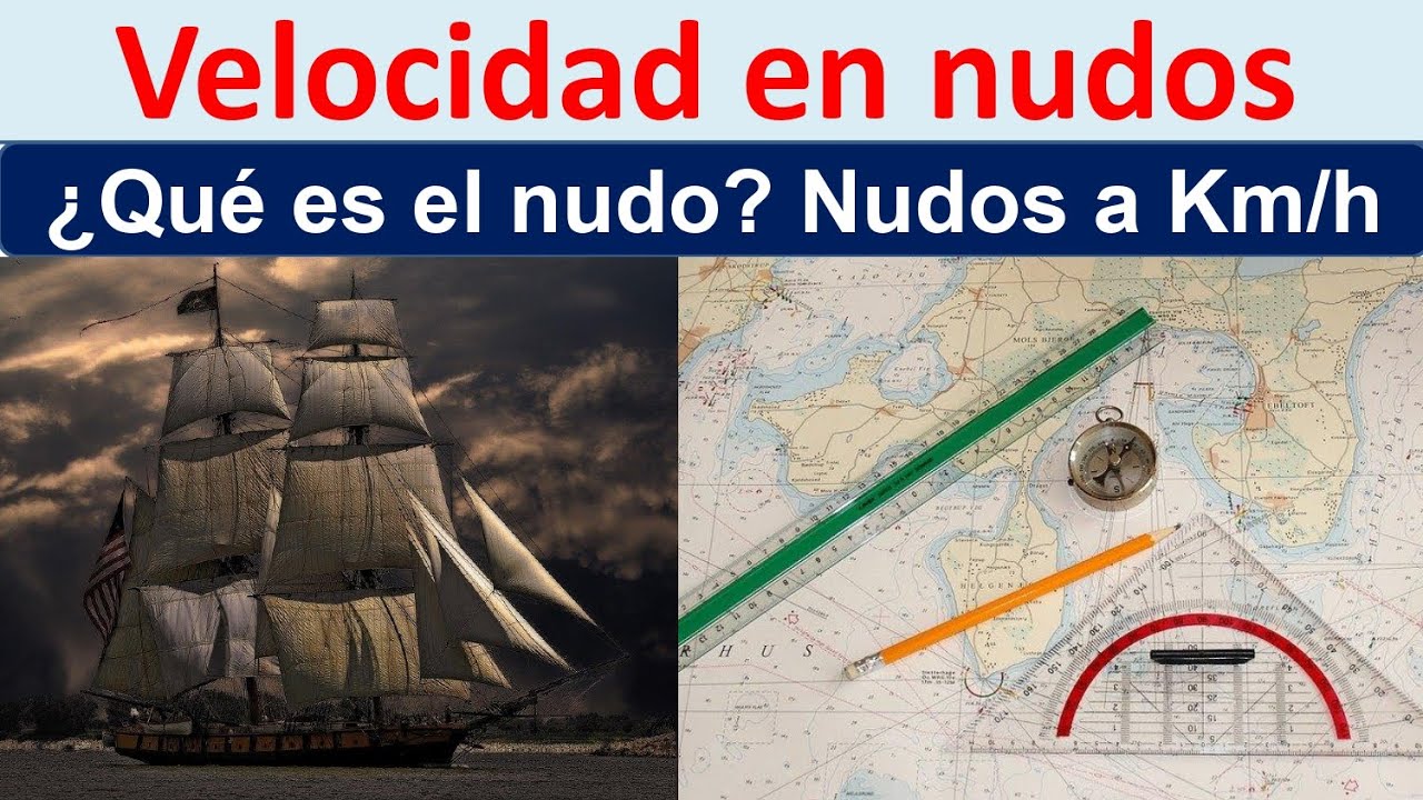 como se mide la velocidad de un barco