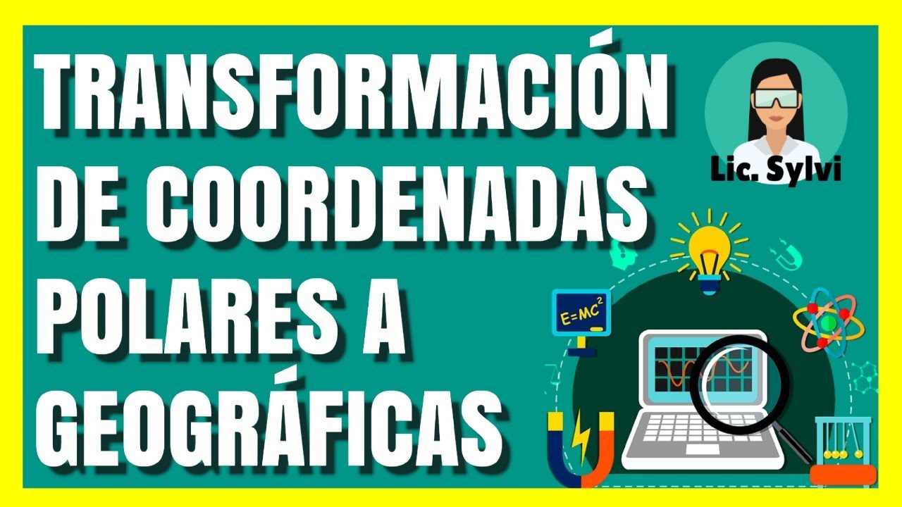 como transformar coordenadas polares a geograficas
