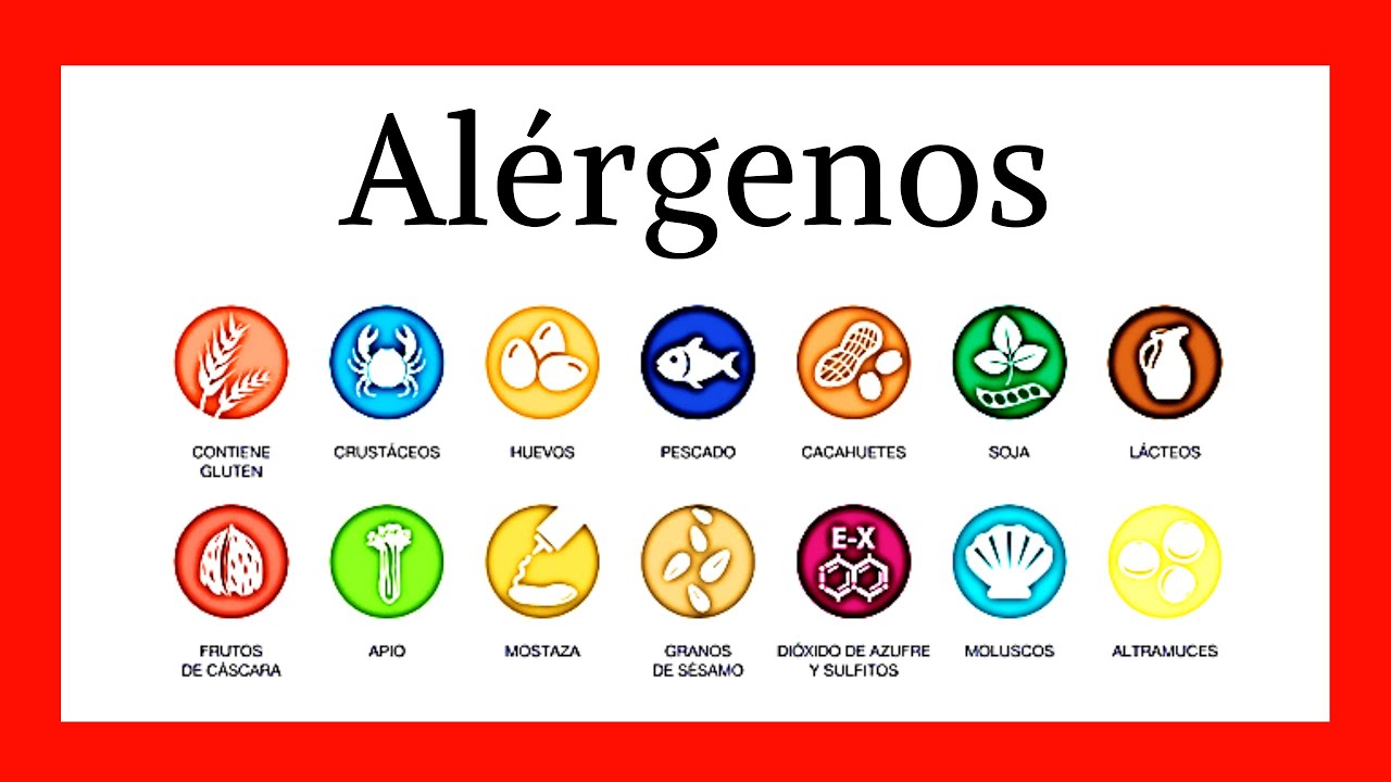 cuales son los alergenos de declaracion obligatoria